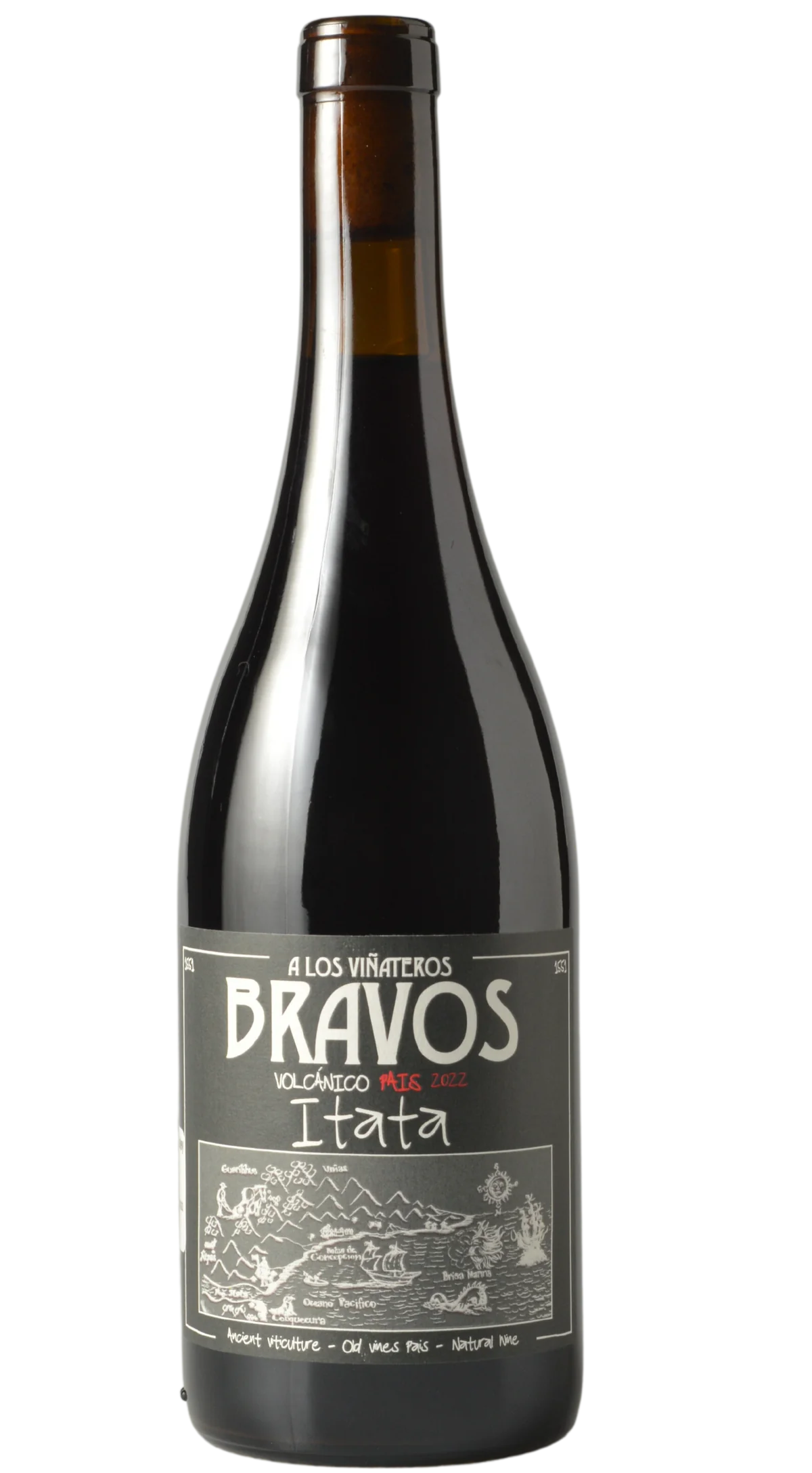 Vinateros Bravos- Itata Volcanico Pais 2022 (750ml)