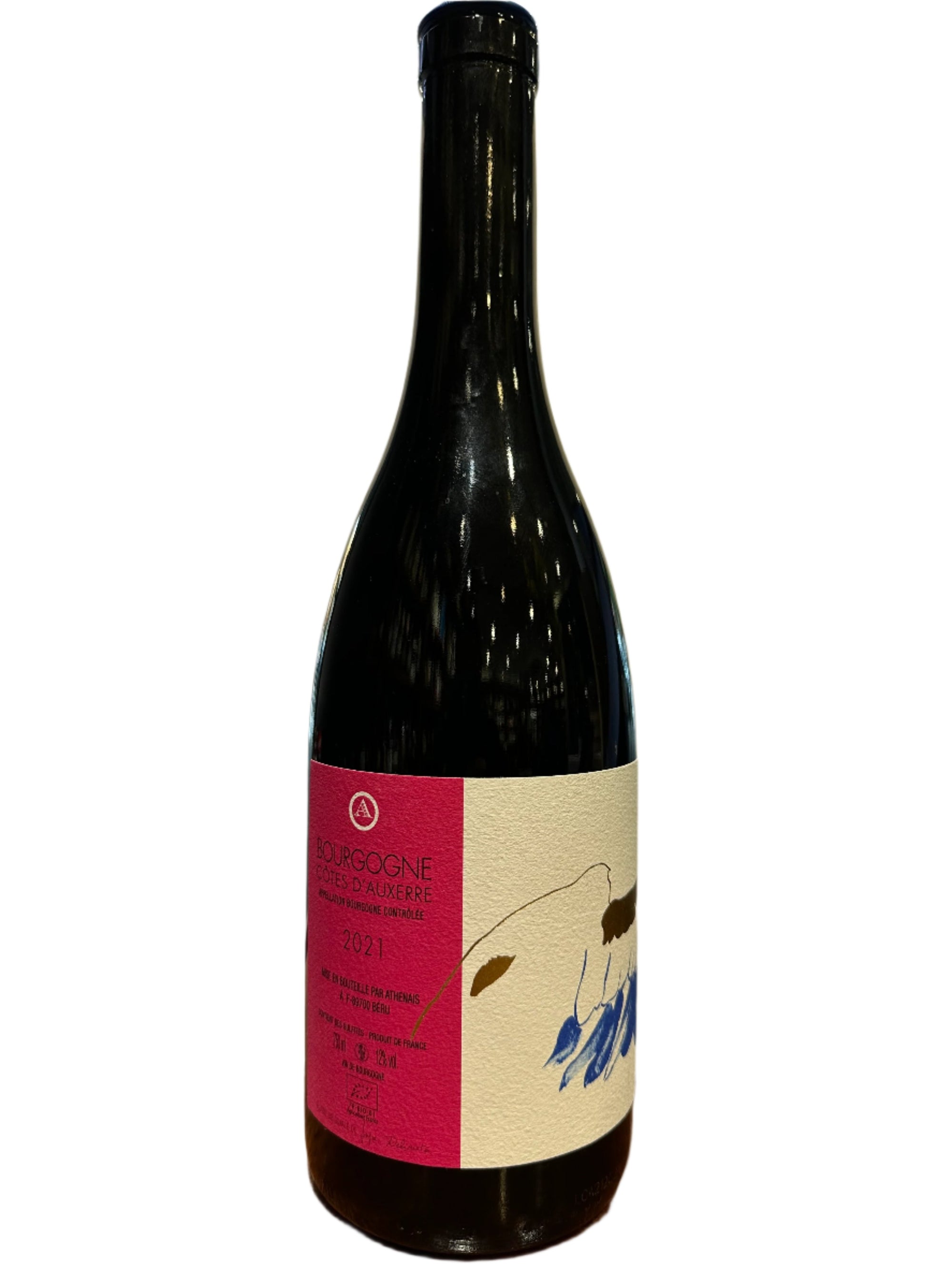 Chateau de Beru - "Athenais" Côtes d'Auxerre Rouge 2021 (750ml)