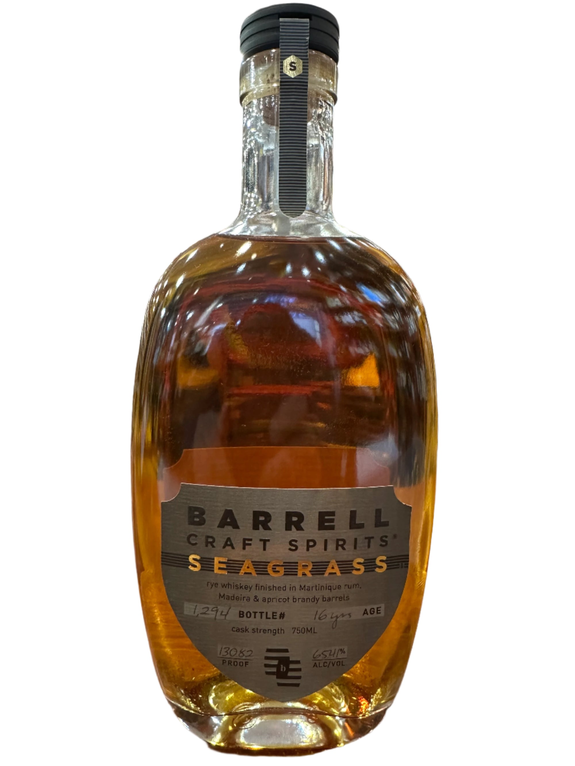 Barrell Craft Spirits - “Seagrass” 16 Years Old Rye Whiskey (750ml)