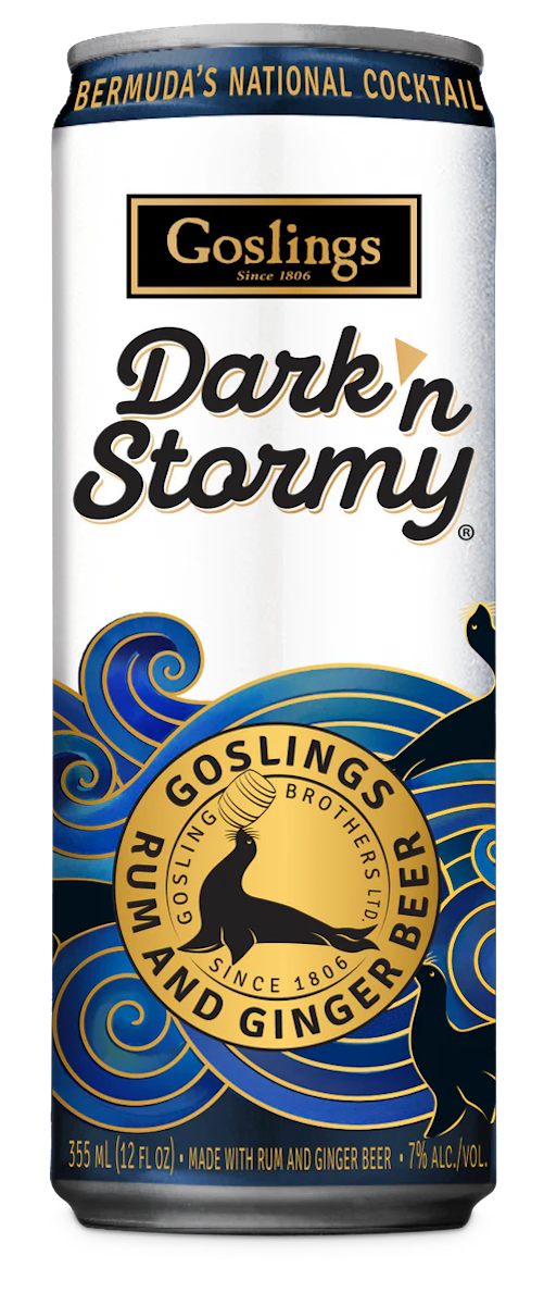 Gosling's - "Dark N Stormy" Rum and Ginger Beer (355ml)