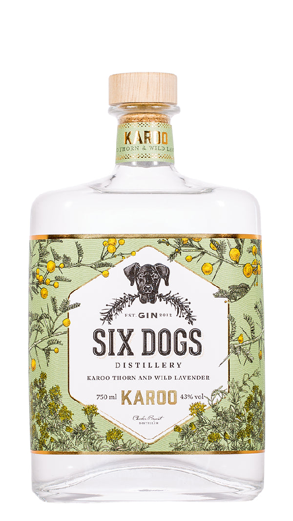 Six Dogs Distillery - "Karoo" Gin (750ml)