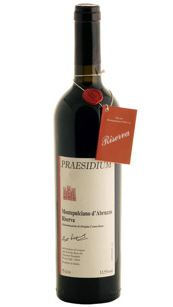 Az. Agr. Ottavio Pasquale - “Praesidium” Montepulciano d’Abruzzo Riserva 2018 (750ml)