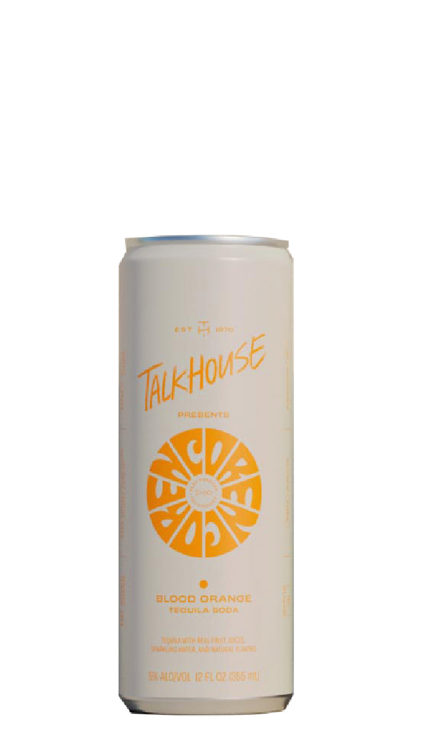 Talkhouse - "Encore" Blood Orange Tequila Soda (355ml)